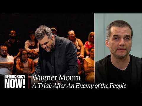 Actor Wagner Moura on Brazil's Dictatorship, Bolsonaro & "A Trial — after An Enemy of the People"