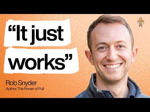 An 86-minute guide to finding PMF | Rob Snyder (Author, The Power of Pull)