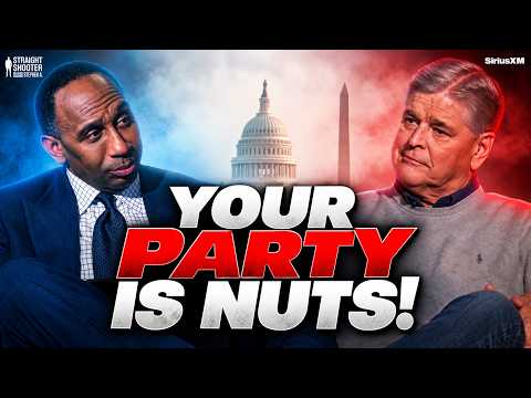 "Your Party is NUTS!" Sean Hannity Calls Out Modern Liberalism | Straight Shooter with Stephen A.