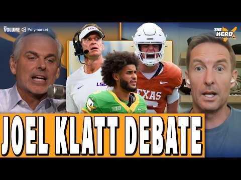 Colin Cowherd & Joel Klatt DEBATE: Kiffin vs Ole Miss, Oregon EMBARRASSED, Arch Manning | HERD CFB