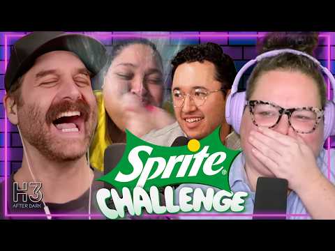 Trying The Viral Sprite Challenge - H3 After Dark #78