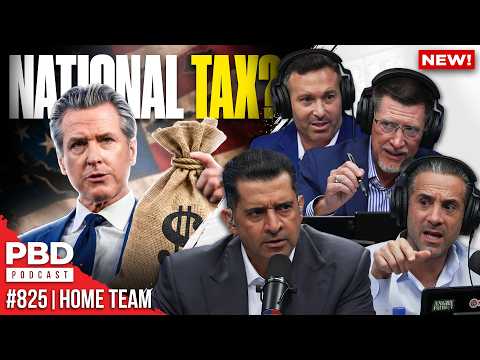 Newsom’s Billionaire Tax,  Iran War Escalates & Israel Acknowledges Genocide | PBD Podcast #825