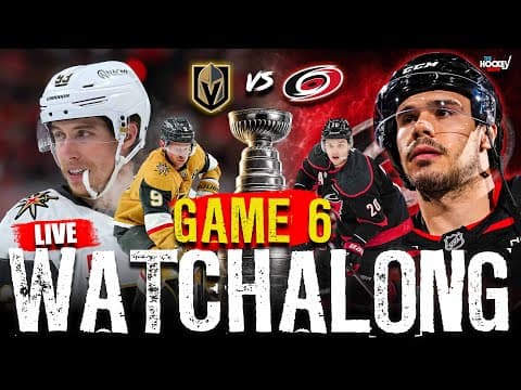 LIVE WATCHALONG: Stanley Cup Final Game 5 | Can the Hurricanes Take IT HOME?