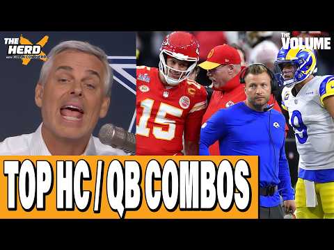 Top 10 NFL head coach & QB combos + Cowboys + Steve Sarkisian | Colin Cowherd: THE HERD