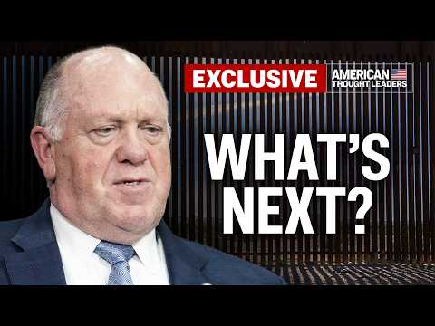 Tom Homan Reveals Next Targets After Shutting Down the Southern Border