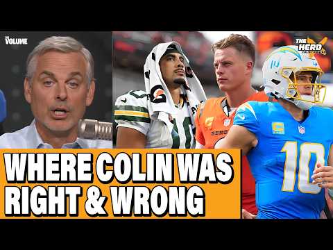 Where Colin was RIGHT & WRONG: Rams, Bengals, Packers, Chargers | Colin Cowherd: THE HERD NFL