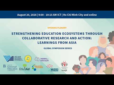 Strengthening education ecosystems through collaborative research and action: Learnings from Asia