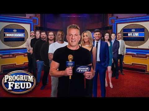 The Pat McAfee Show Takes On NFL Live In The First Ever Progrum Feud!