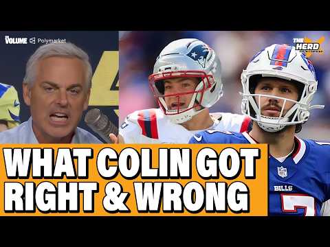 Where Colin was RIGHT & WRONG: Patriots, Bills, Giants, Chargers, Browns, Vikings | Cowherd HERD NFL