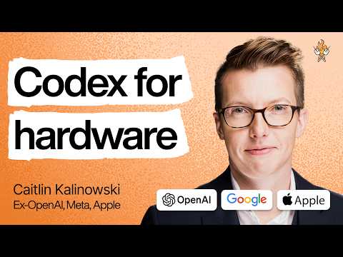 Why the next AI boom is physical AI | Caitlin Kalinowski (ex-OpenAI, Meta, Apple)