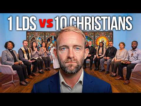 1 Mormon vs 10 Christians (HEATED DEBATE)
