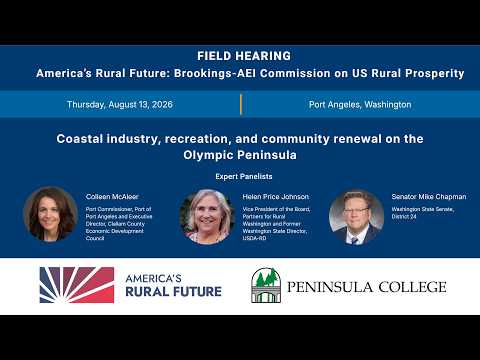 Coastal industry, recreation and community renewal on the Olympic Peninsula