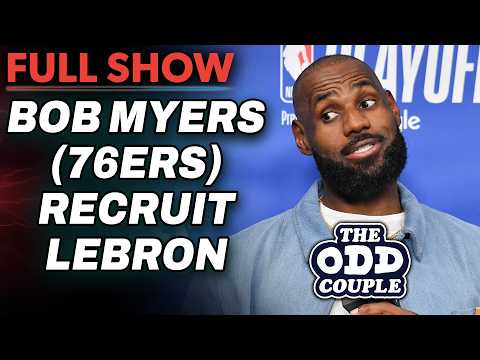 Bob Myers Recruits LeBron Live on Rich Paul’s Podcast? | THE ODD COUPLE