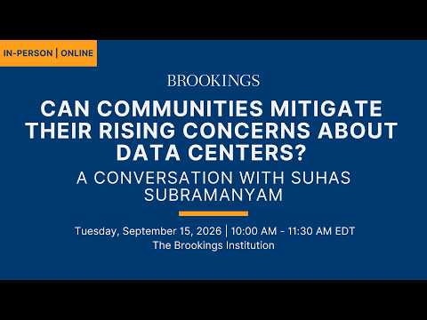 Can communities mitigate their rising concerns about data centers?
