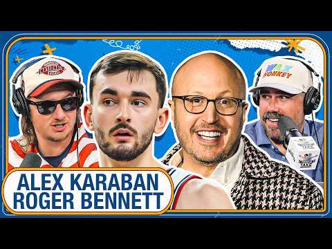 Roger Bennett, 2X National Champ Alex Karaban, Knicks Parade, Ronaldo vs Messi And Fyre Fest