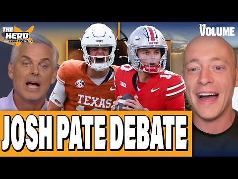 Josh Pate Debate: Ohio State, Notre Dame, Texas + Right & Wrong | Colin Cowherd: THE HERD CFB