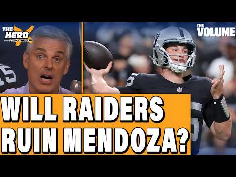 Will Raiders RUIN Fernando Mendoza? + Sark on HOT SEAT in Texas? | Colin Cowherd: HERD