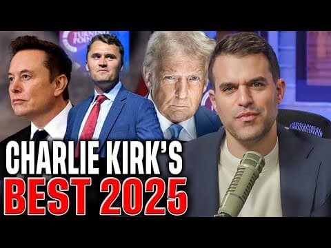 Charlie Kirk's Most Memorable Moments From 2025