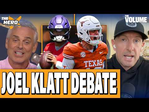 Joel Klatt DEBATE: Top CFB teams, Arch Manning, Oregon + Kyler Murray | Colin Cowherd: THE HERD