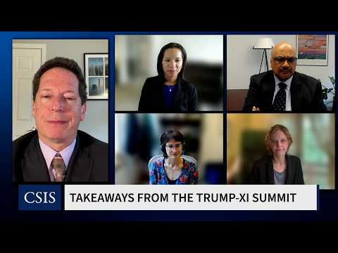 Takeaways from the Trump-Xi Summit: The Economic Security Angles