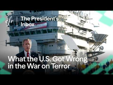 What the U.S. Got Wrong in the War on Terrorism | The President’s Inbox