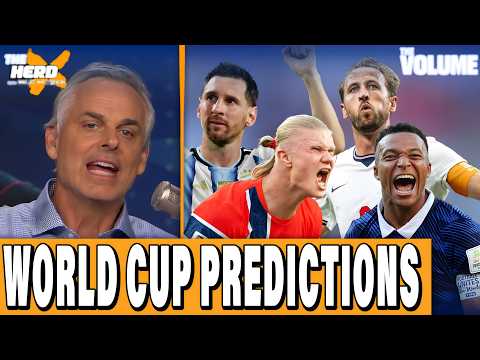World Cup PREDICTIONS: France, Argentina, England, Spain + Pulisic INJURY | THE HERD: Colin Cowherd