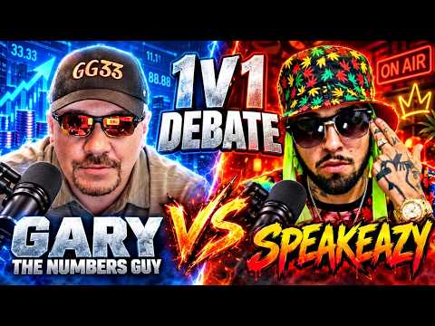Speakeazy vs Gary The Numbers Guy (GG33) | HEATED 1v1 Debate 🔥