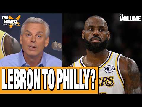 Why LeBron James SHOULD go to Philadelphia 76ers + RIGHT & WRONG | Colin Cowherd: THE HERD NBA