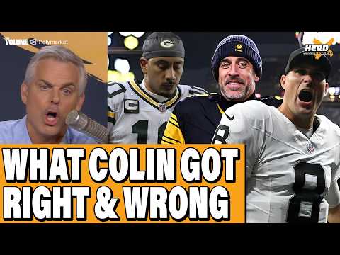 Where Colin was RIGHT & WRONG: Vikings, Steelers, 49ers, Bills, Ravens, Cowboys | Cowherd: HERD NFL