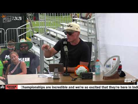 The Pat McAfee Show Live From NFL Flag Football ChampionshipS| Friday July 24th 2026