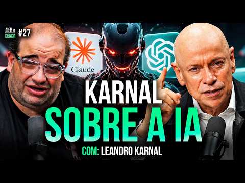 LEANDRO KARNAL: A INTELIGÊNCIA ARTIFICIAL VAI DEIXAR AS PESSOAS BURRAS? | Além da Ciência #27