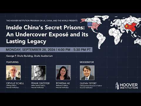 Inside China's Secret Prisons: An Undercover Exposé And Its Lasting Legacy | Hoover Institution