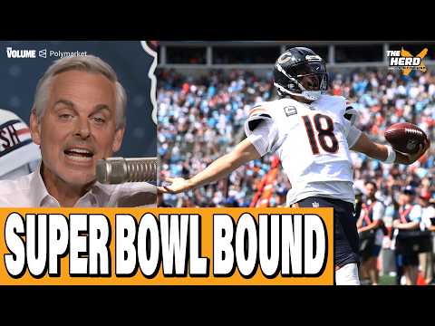 How Caleb Williams & Ben Johnson’s offense will carry Bears to Super Bowl | Colin Cowherd: THE HERD