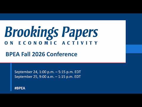 BPEA Fall 2026: Session 5 Demand-Driven Inflation