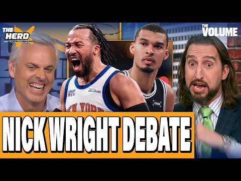 Nick Wright DEBATE: NBA players ranking, Wemby’s future & Knicks & Brunson | Colin Cowherd: THE HERD