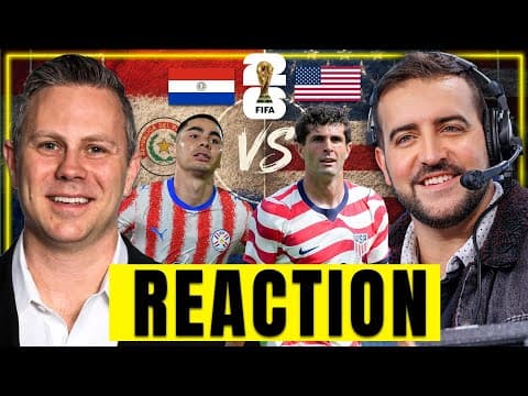 WORLD CUP: USA vs Paraguay - REACTION | The Dan Lebatard Show with Stugotz
