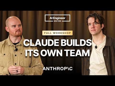 Why One AI Agent Isn’t Enough (And How to Run 1,000) - CJ Avilla & Harrison Stall, Anthropic