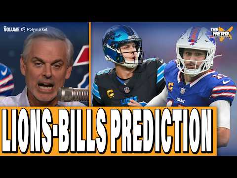 Lions-Bills PREDICTION + Jerry Jones vs Dak Prescott, DEFENDING Aaron Rodgers | HERD NFL