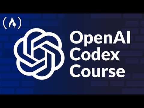OpenAI Codex Crash Course – Build & Deploy Apps with Autonomous AI