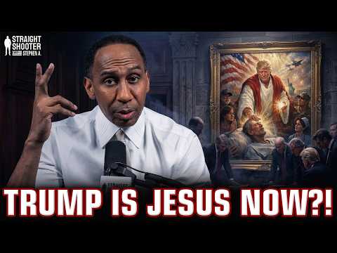 Trump Posts HIMSELF as Jesus?! Then DENIES It?!