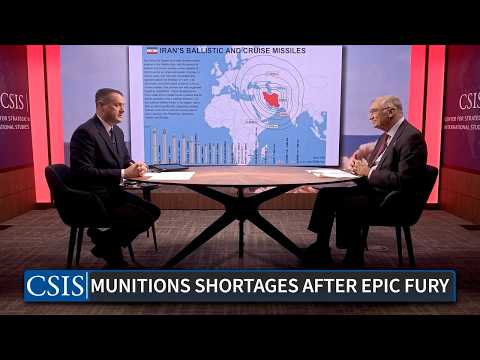 Munitions Shortages After Epic Fury