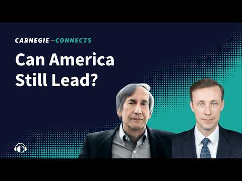 Can the U.S. Still Lead in Today’s World? A Conversation with Jake Sullivan