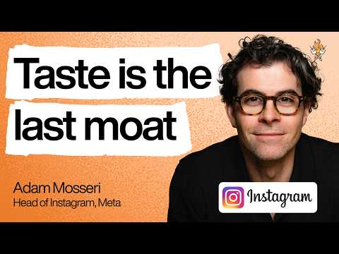 The rise of taste, human authenticity and judgment in an AI world | Adam Mosseri (Head of IG)