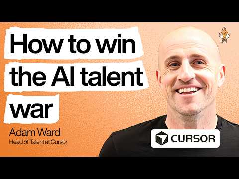 The playbook for building high talent density teams | Adam Ward, Head of Talent at Cursor