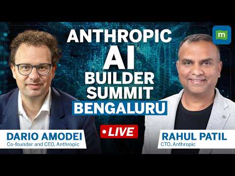 Anthropic Builder Summit Bengaluru | CEO Dario Amodei & Rahul Patil Keynote