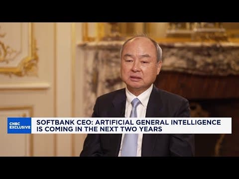 SoftBank’s Masayoshi Son: I use ChatGPT two, three hours a day