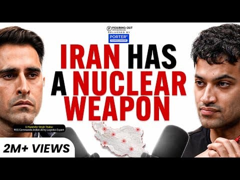 The Invisible Nuclear Bomb - Strait of Hormuz & Global Economy | Lt Col Narender | FO484 Raj Shamani