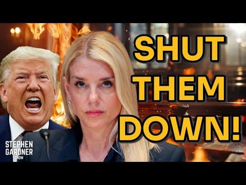 🔥Trump ORDERS Pam Bondi to take action NOW!