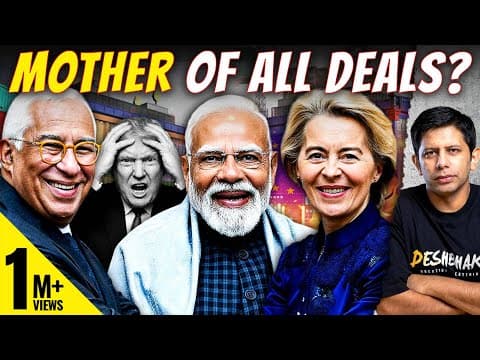 Thank You Trump?! | Historic Trade Deal With EU | What’s The Catch For India? | Akash Banerjee