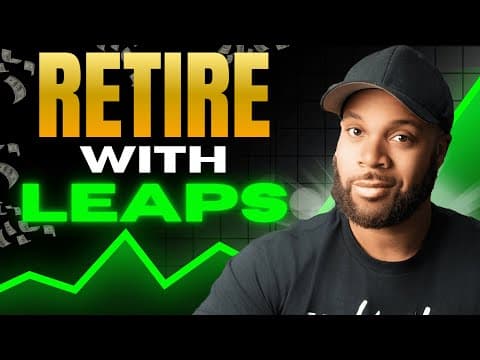 Retire by Creating a $10k/Month Salary with LEAPS on the SPY! Step by Step Guide